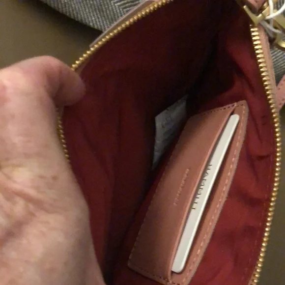 New Hammitt Pink Sands Nash Convertible Crossbody Bag - Picture 3 of 3